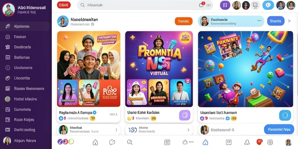 Tampilan antarmuka yang menarik dan intuitif.