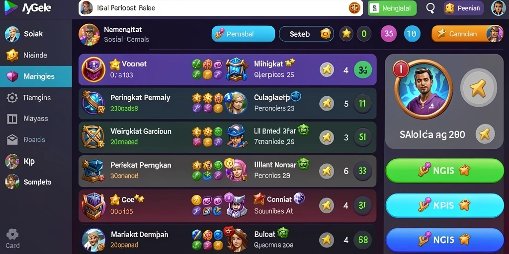 Gambaran aksi seru saat bermain ASG55.