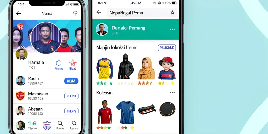 Tampilan menu utama yang menarik dan intuitif.