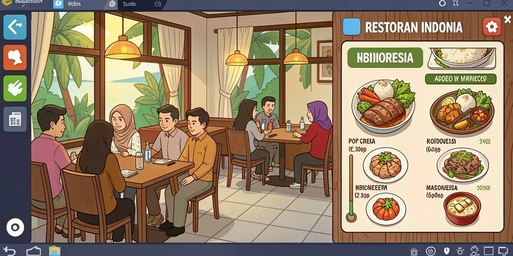 Tampilan antarmuka aplikasi yang modern dan menarik.