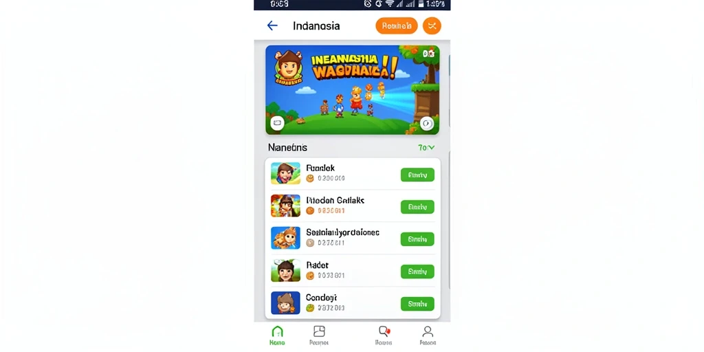 Tampilan antarmuka MEGA338 yang menarik dan modern.