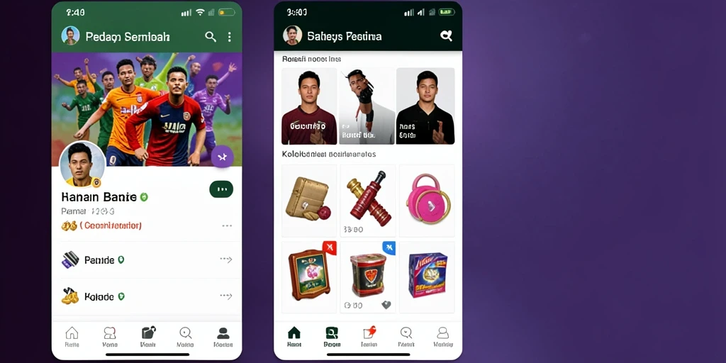 Tampilan antarmuka yang menarik dan modern.
