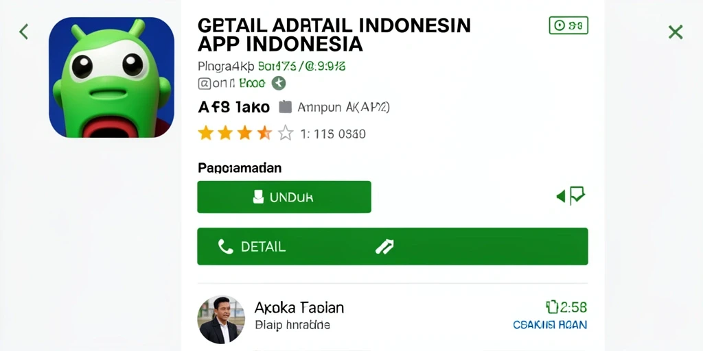 Tampilan antarmuka yang ramah pengguna dan menarik.