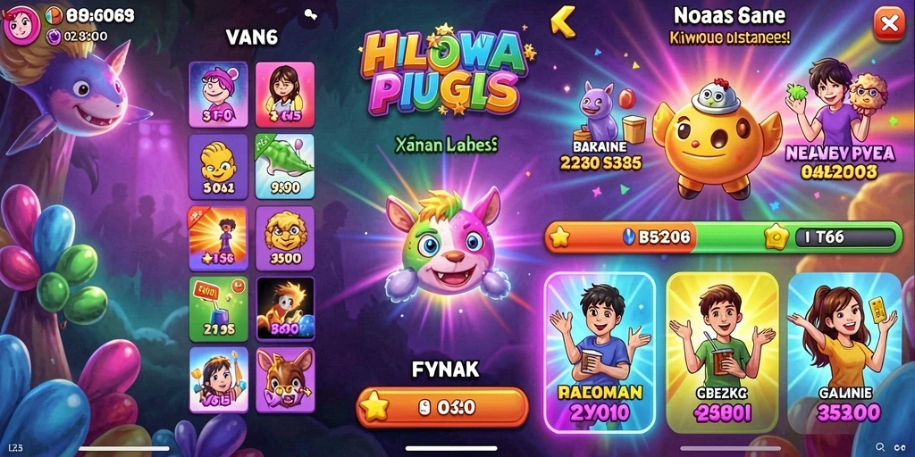 Tampilan awal game yang menarik.