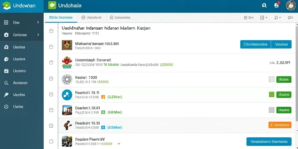 Tampilan antarmuka yang menarik dan modern.