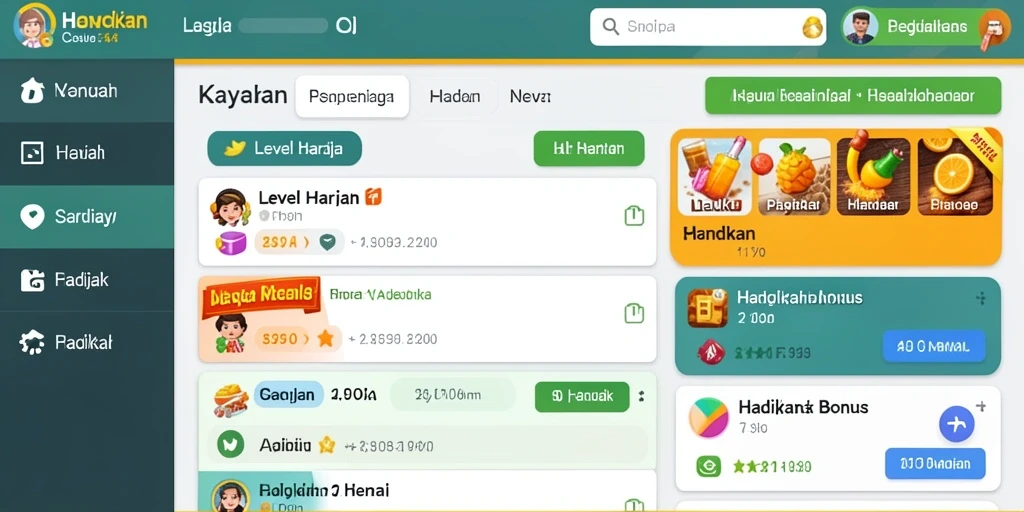 Tampilan antarmuka utama REZEKIGO yang modern dan intuitif.