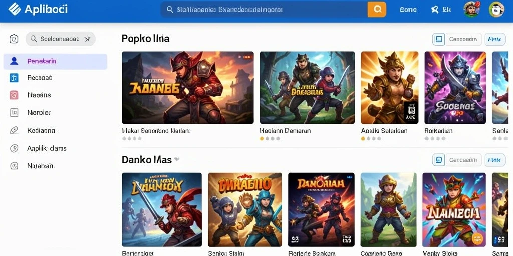 Tampilan antarmuka pengguna yang menarik dan intuitif.