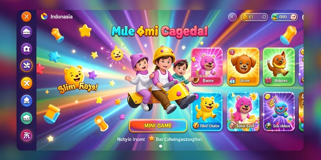 Screenshot menampilkan karakter utama dalam aksi.