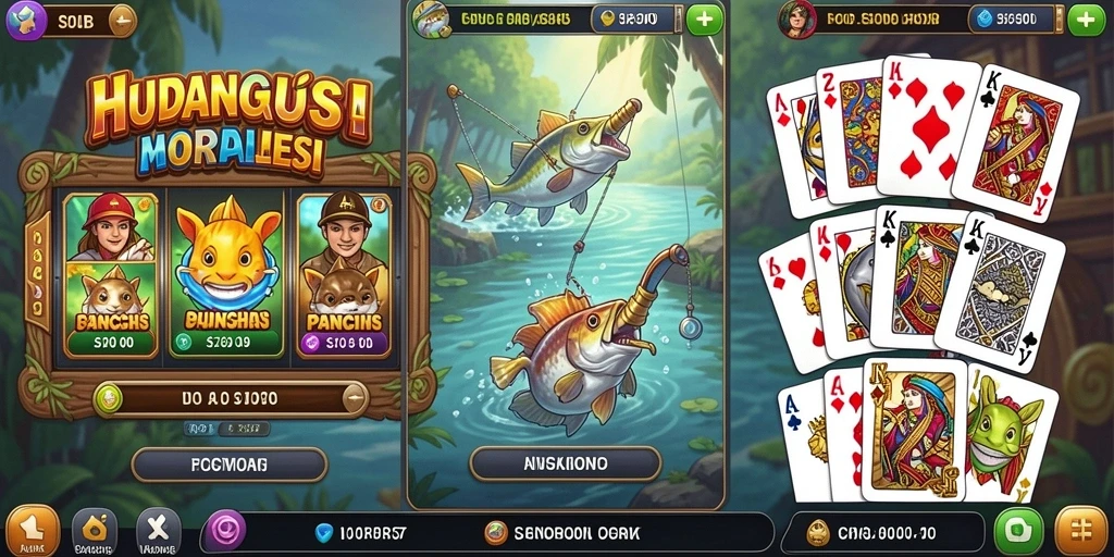 Screenshot menunjukkan karakter utama dalam aksi.